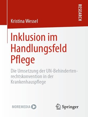 cover image of Inklusion im Handlungsfeld Pflege